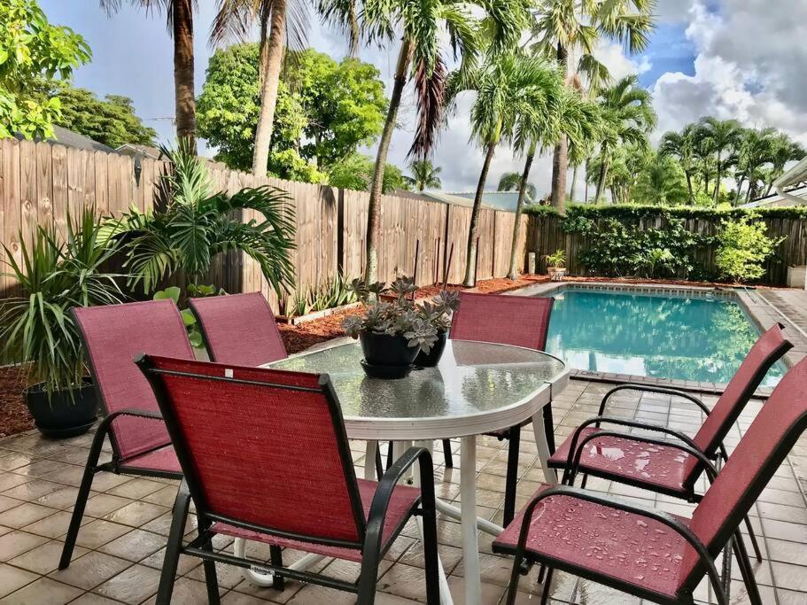 Willa Pool House In Tropical Miami Zewnętrze zdjęcie